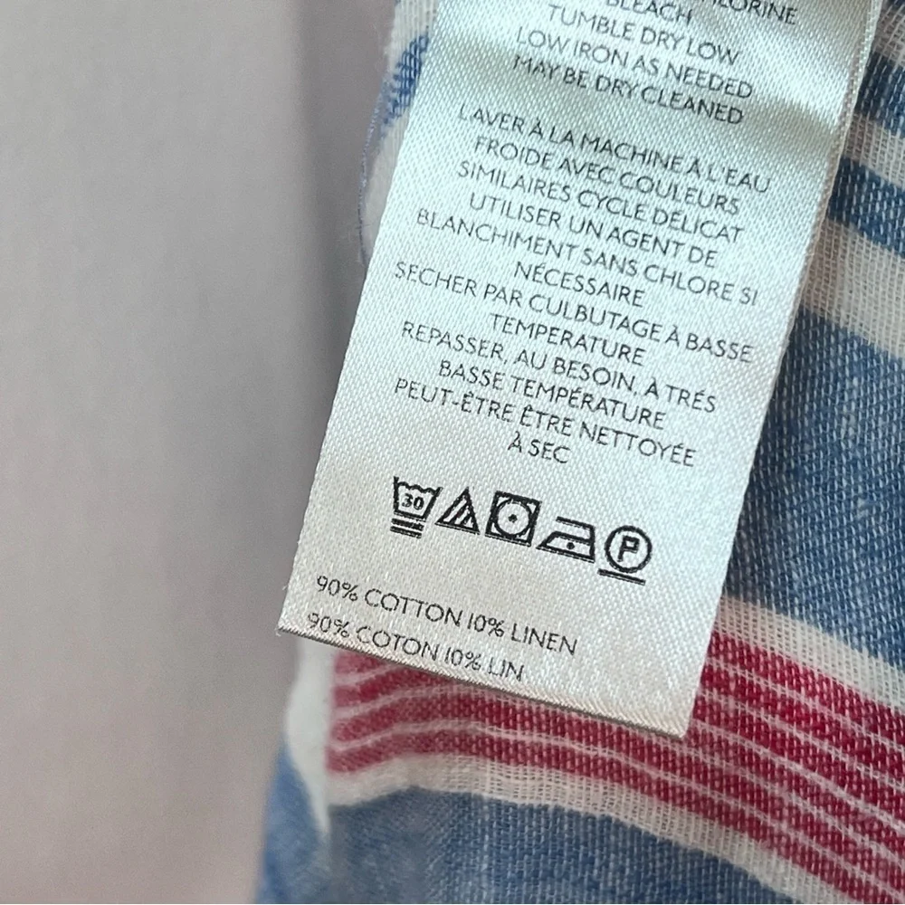 Free People We the Free Surf Striped Maxi Dress Blue Sleeveless Sz S - Picture 11 of 11